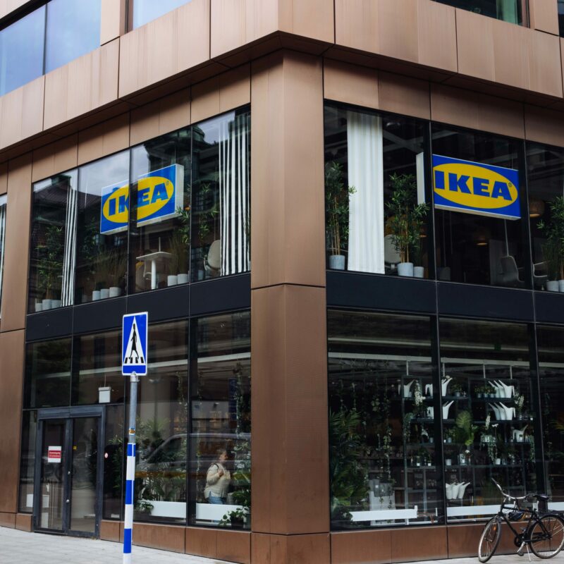 Photograph of IKEA store in Stockholm city